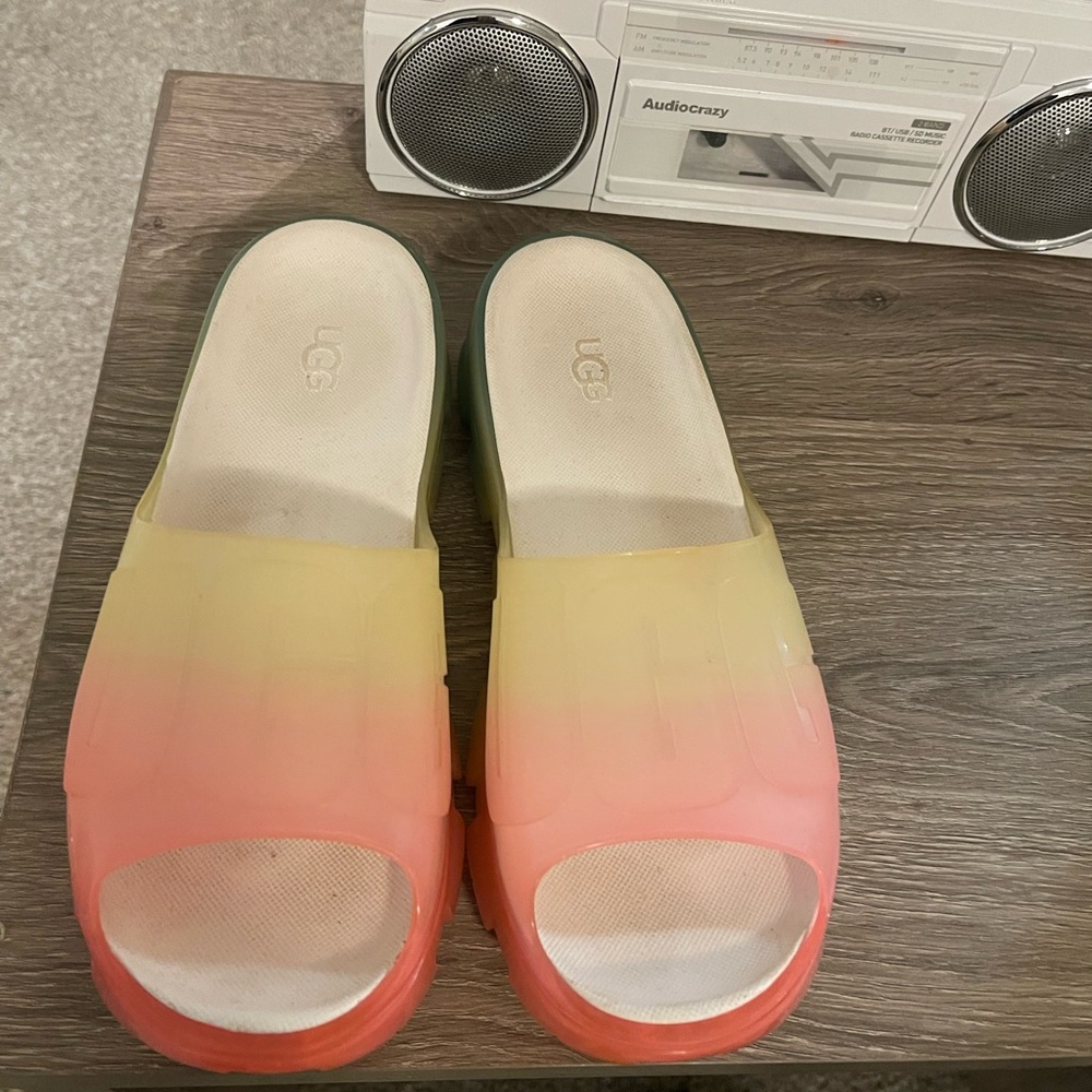 UGG Multicolor Gradient Slide Sandals - image 2